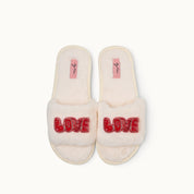 Broschen für Slipper: Love
