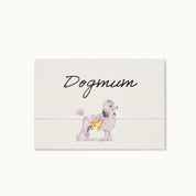 Armband-Karte: Dogmum - Pudel