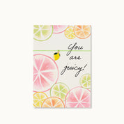 Armband-Karte: You are juicy!
