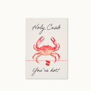 Armband-Karte: Holy Crab! You´re hot!