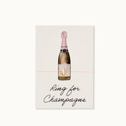 Armband-Karte: Ring for Champagne