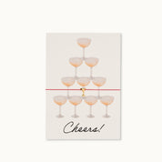 Armband-Karte: Cheers!