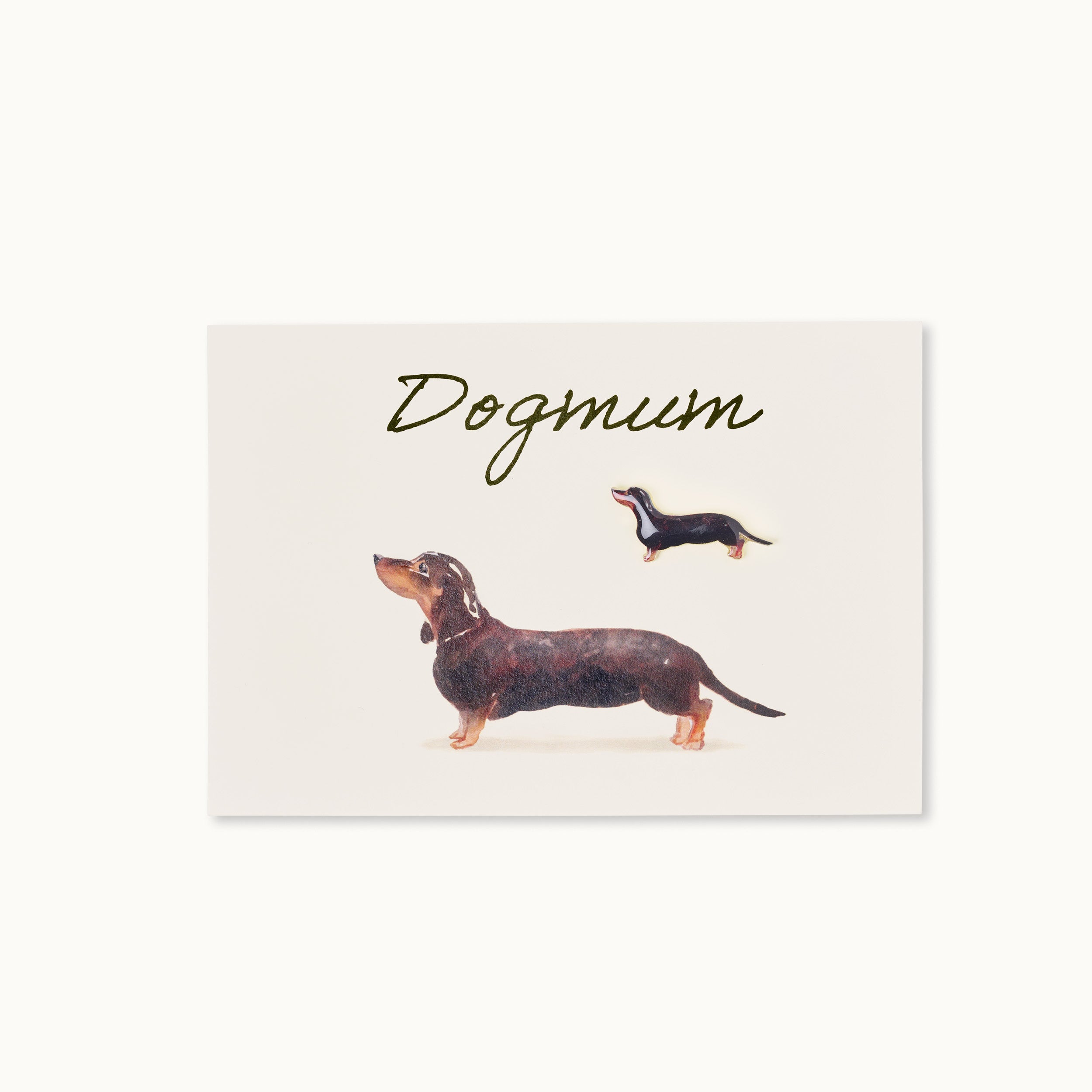 Pin-Karte: Dogmum Dackel Dunkel