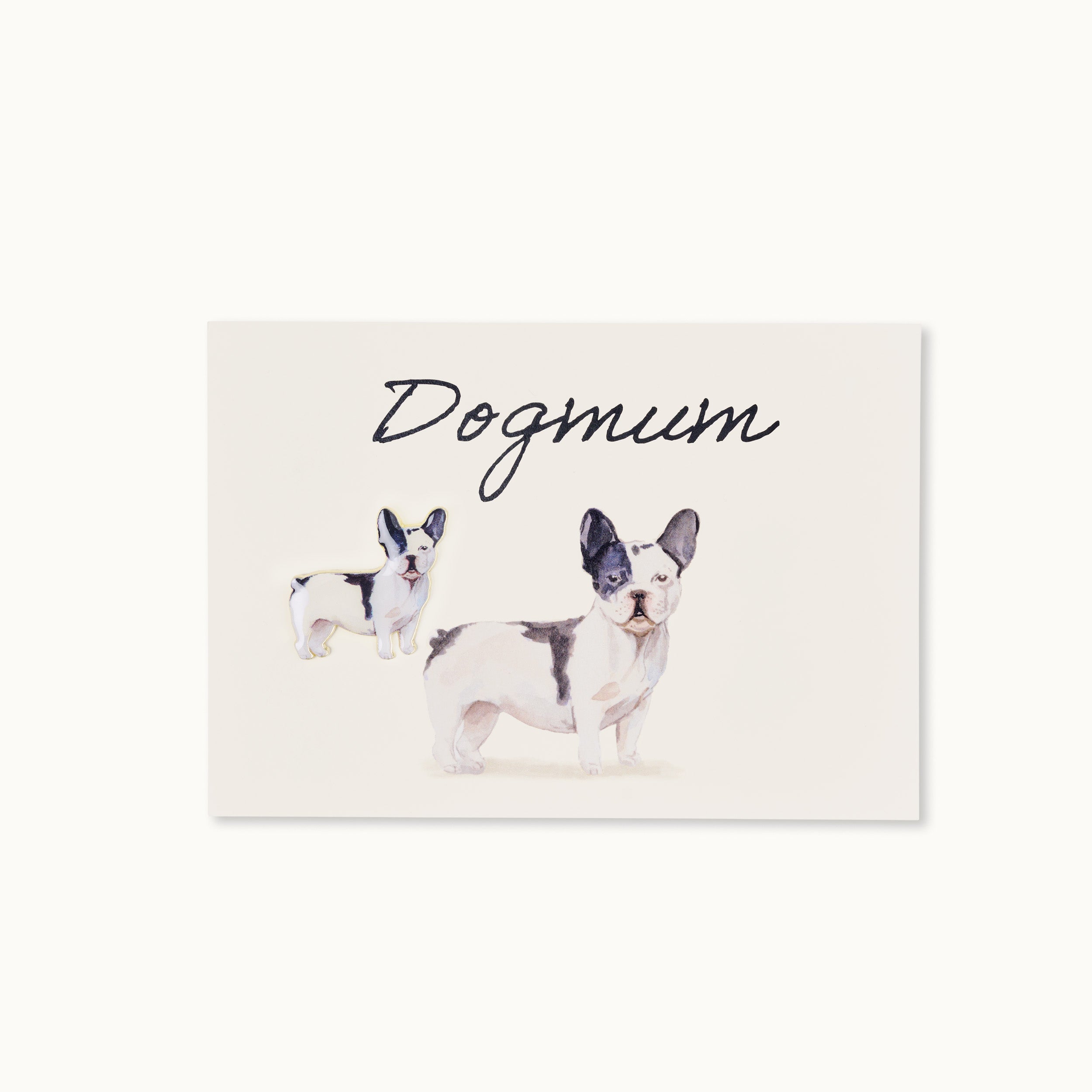Pin-Karte: Dogmum Frenchie