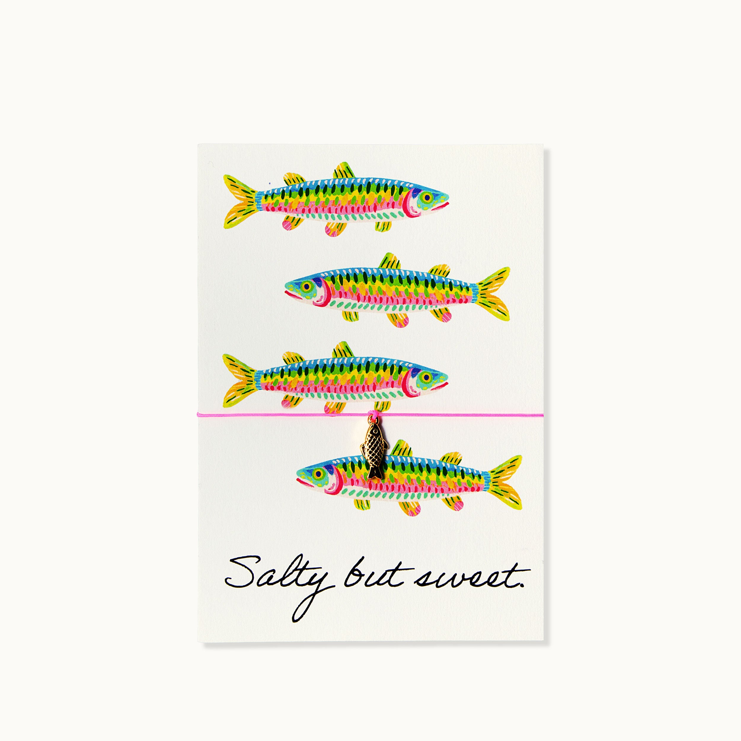 Armband-Karte: Salty but sweet