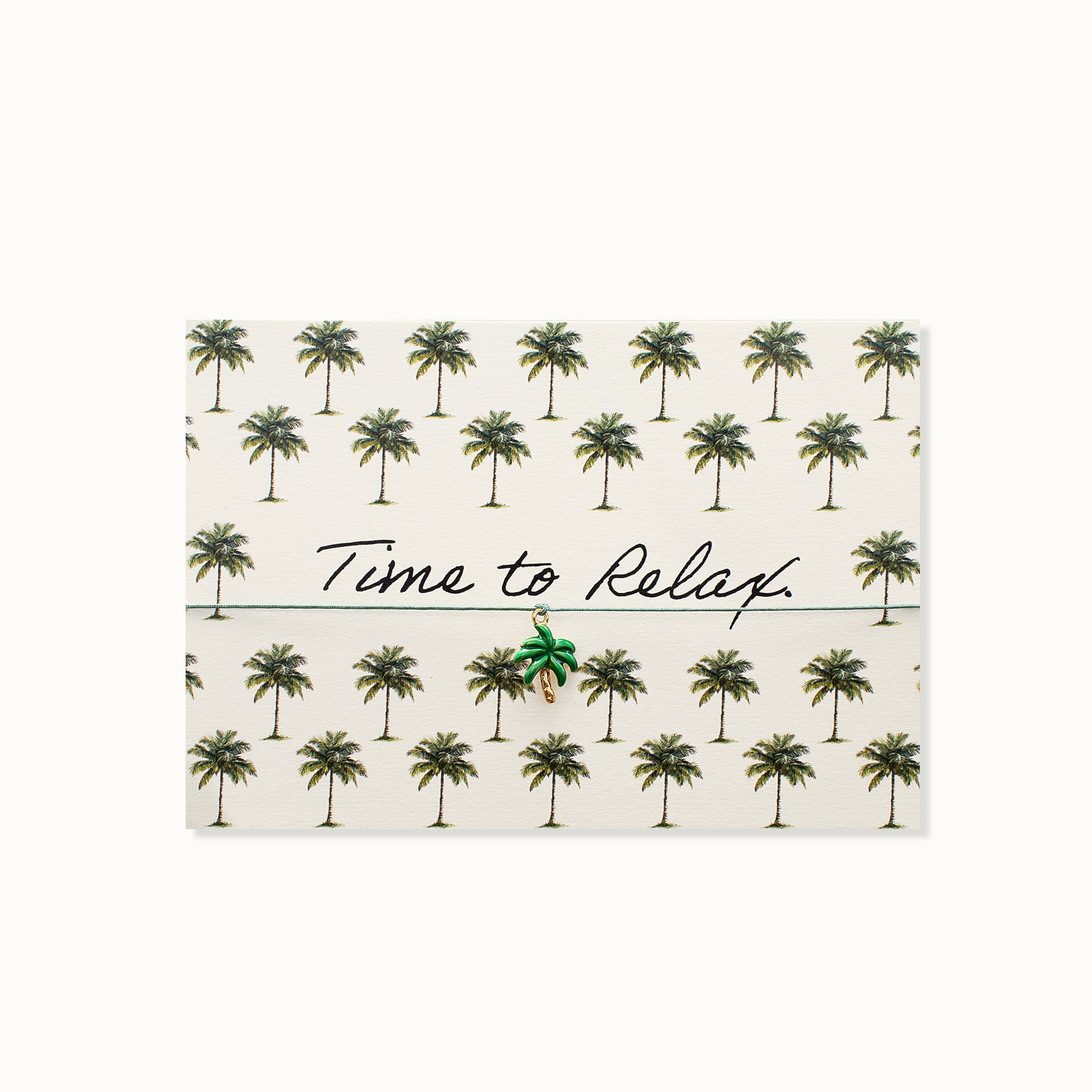 Armband-Karte: Time to Relax!