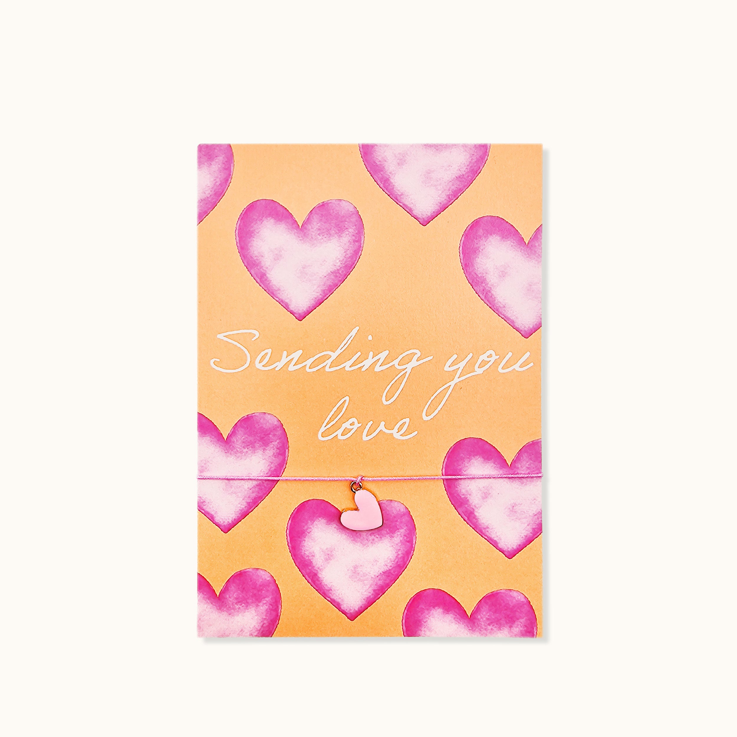 Armband-Karte: Sending you love