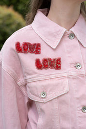 Broschenpaar: Love