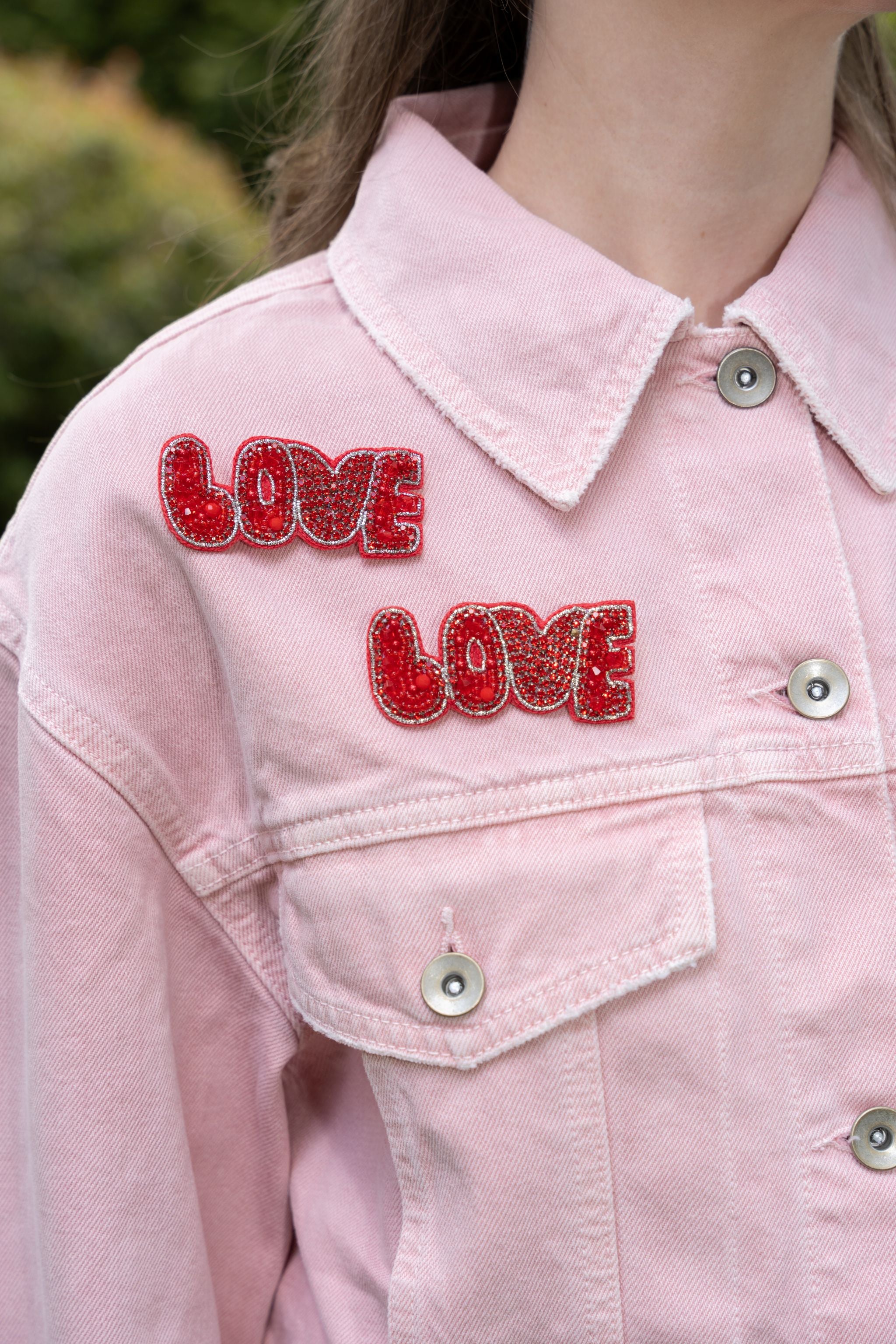 Broschenpaar: Love