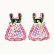 Broschenpaar: Dirndl