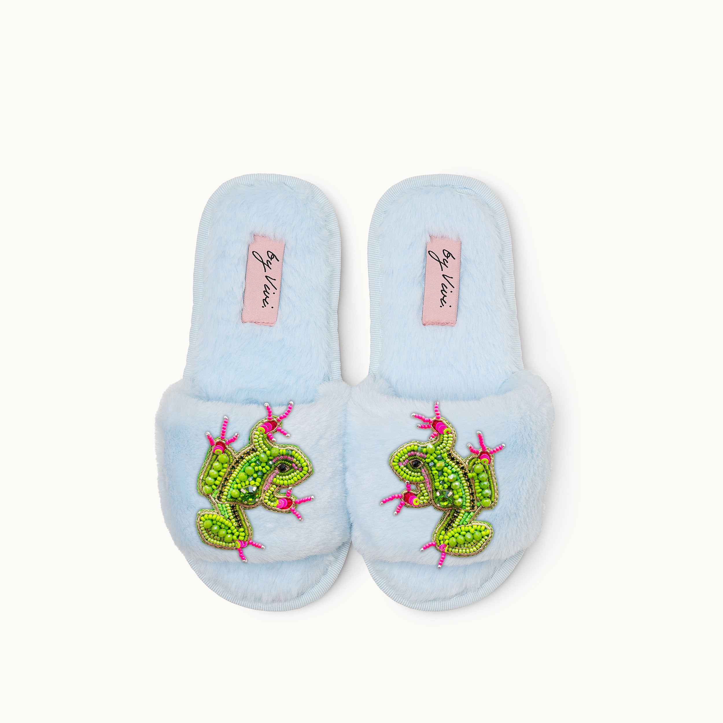 Broschenpaar: Frosch
