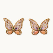 Broschenpaar: Schmetterling