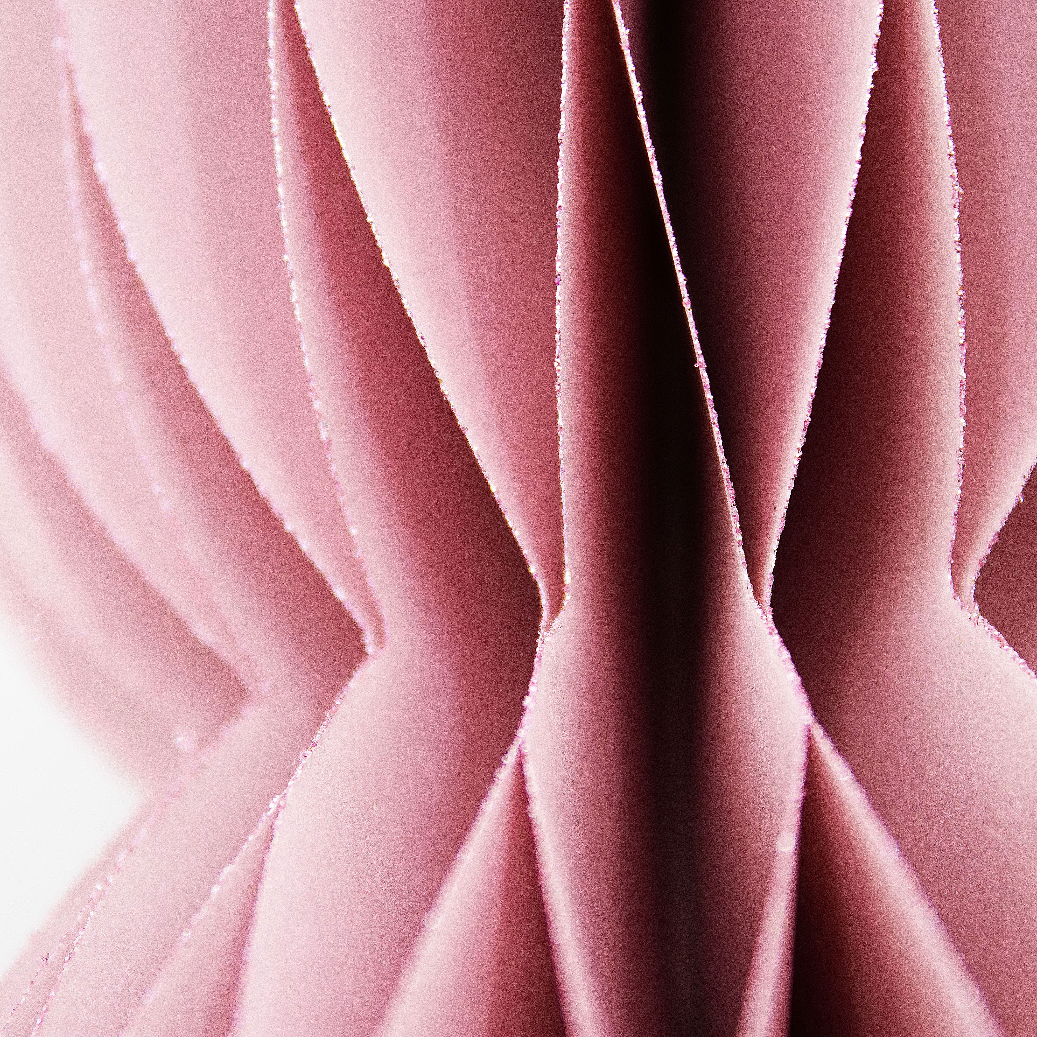 Osternhase aus Papier 60 cm Rosa