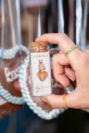 Ohrringe im Glas Oktoberfest