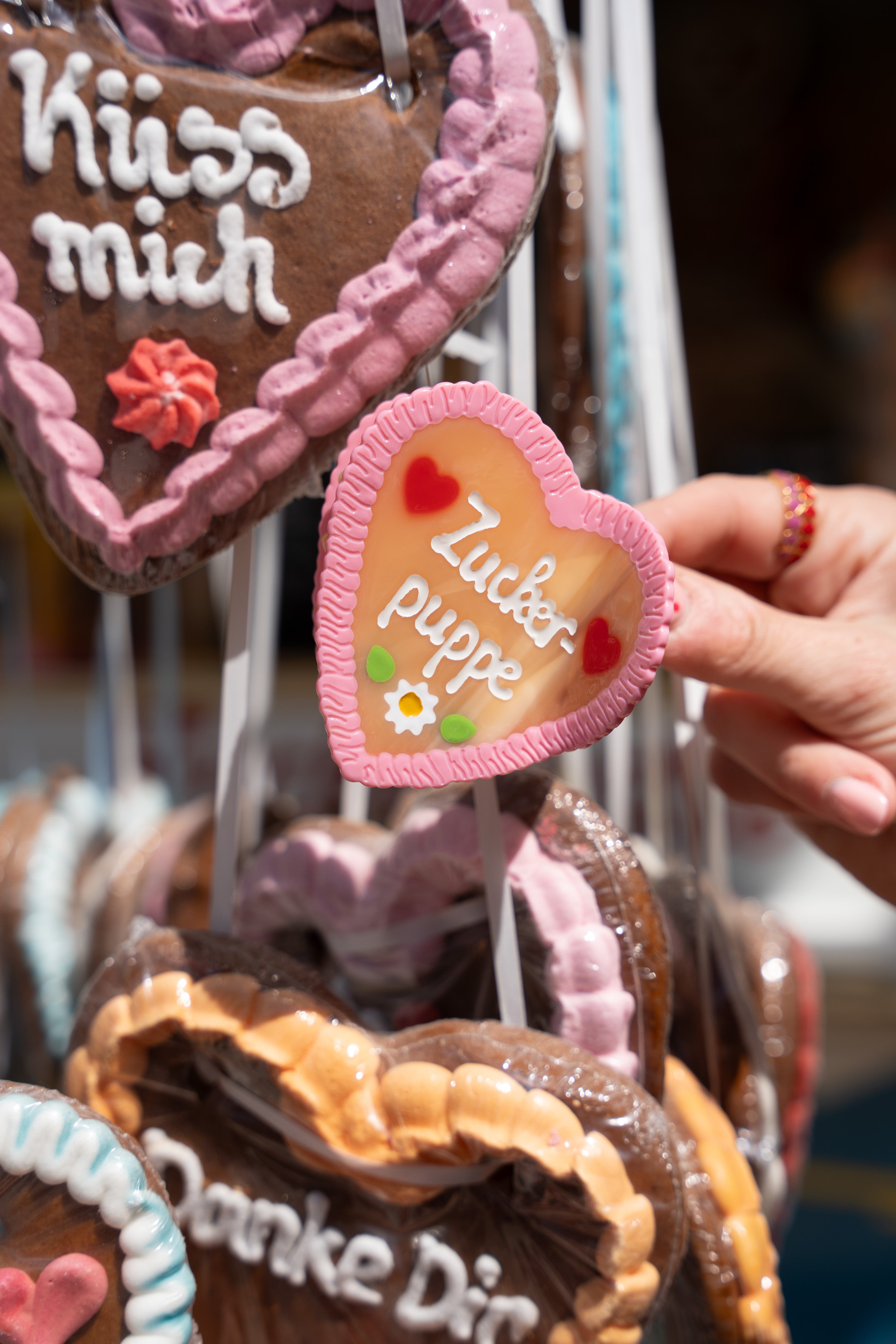Haarklammer Zuckerpuppe