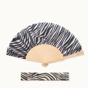 Fächer Zebra