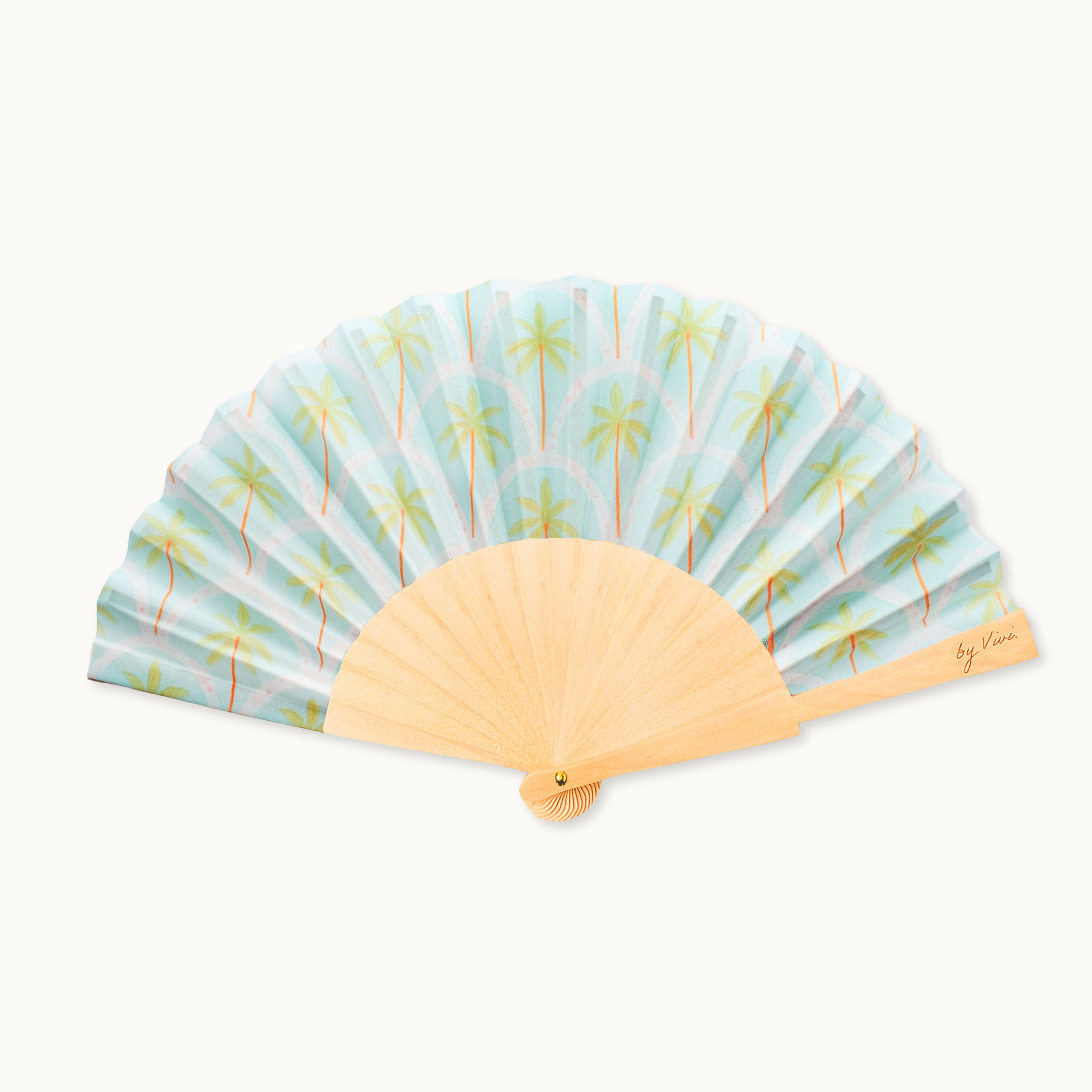 Fächer Retro Palmen