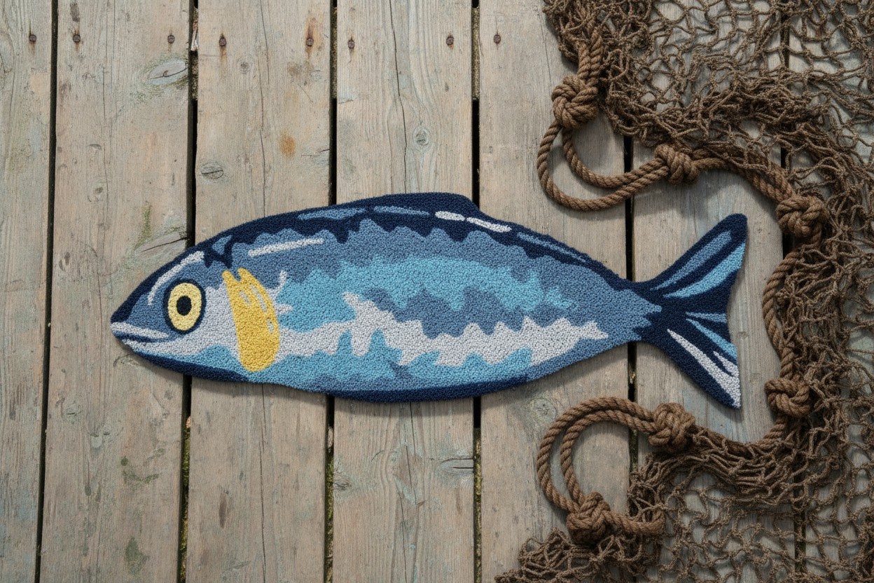 Fußmatte Sardine