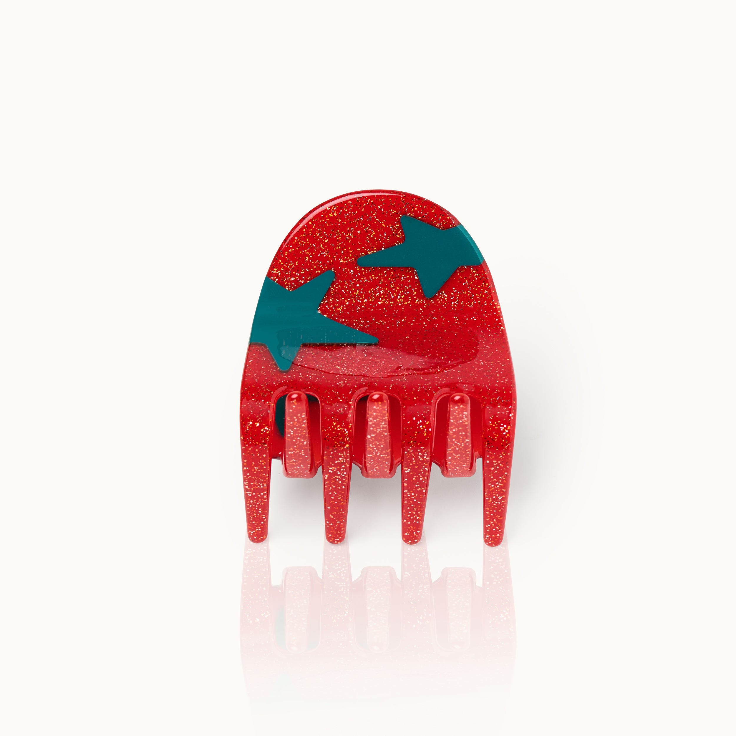 Haarklammer Star Christmas Glitter