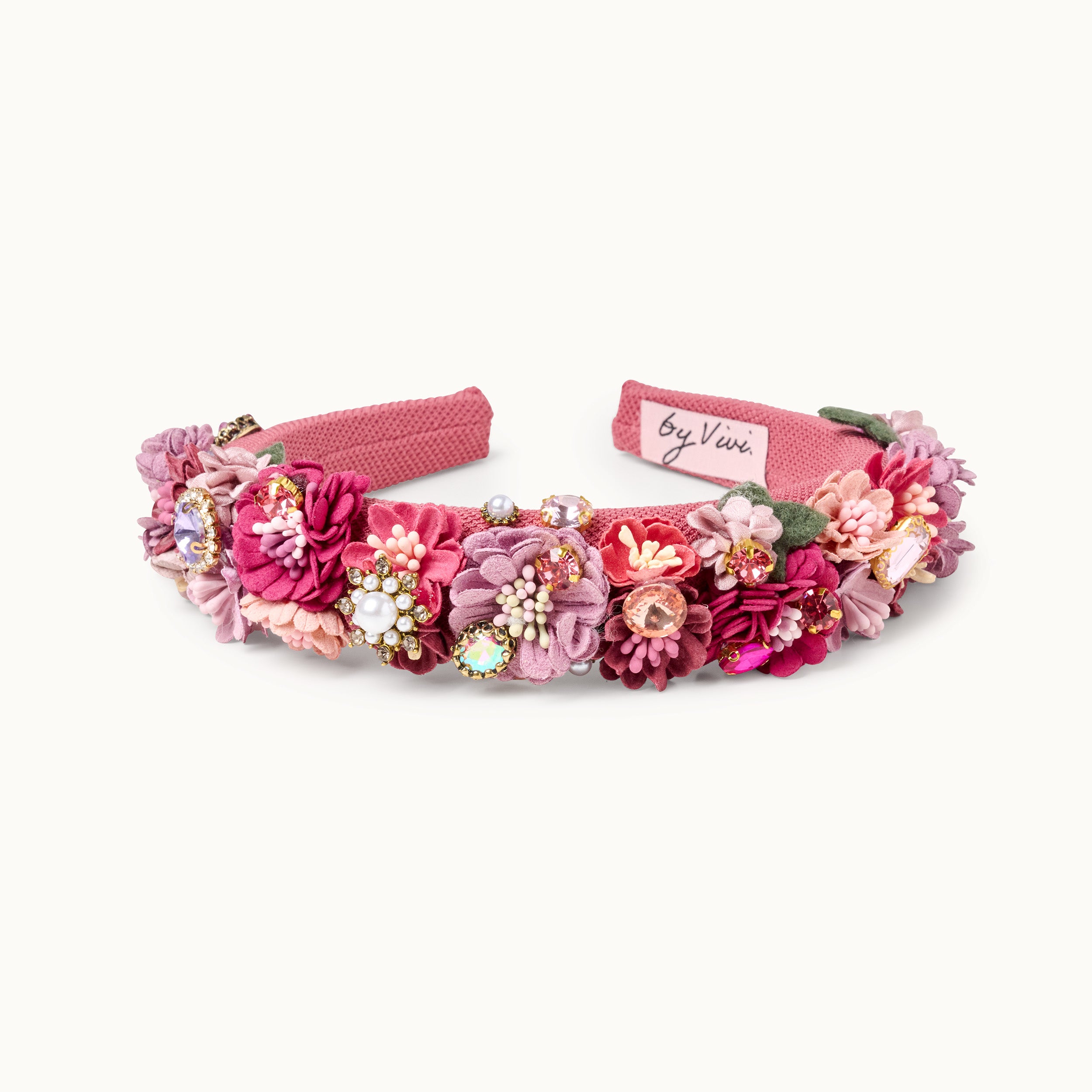 Haarreif Flower Magenta