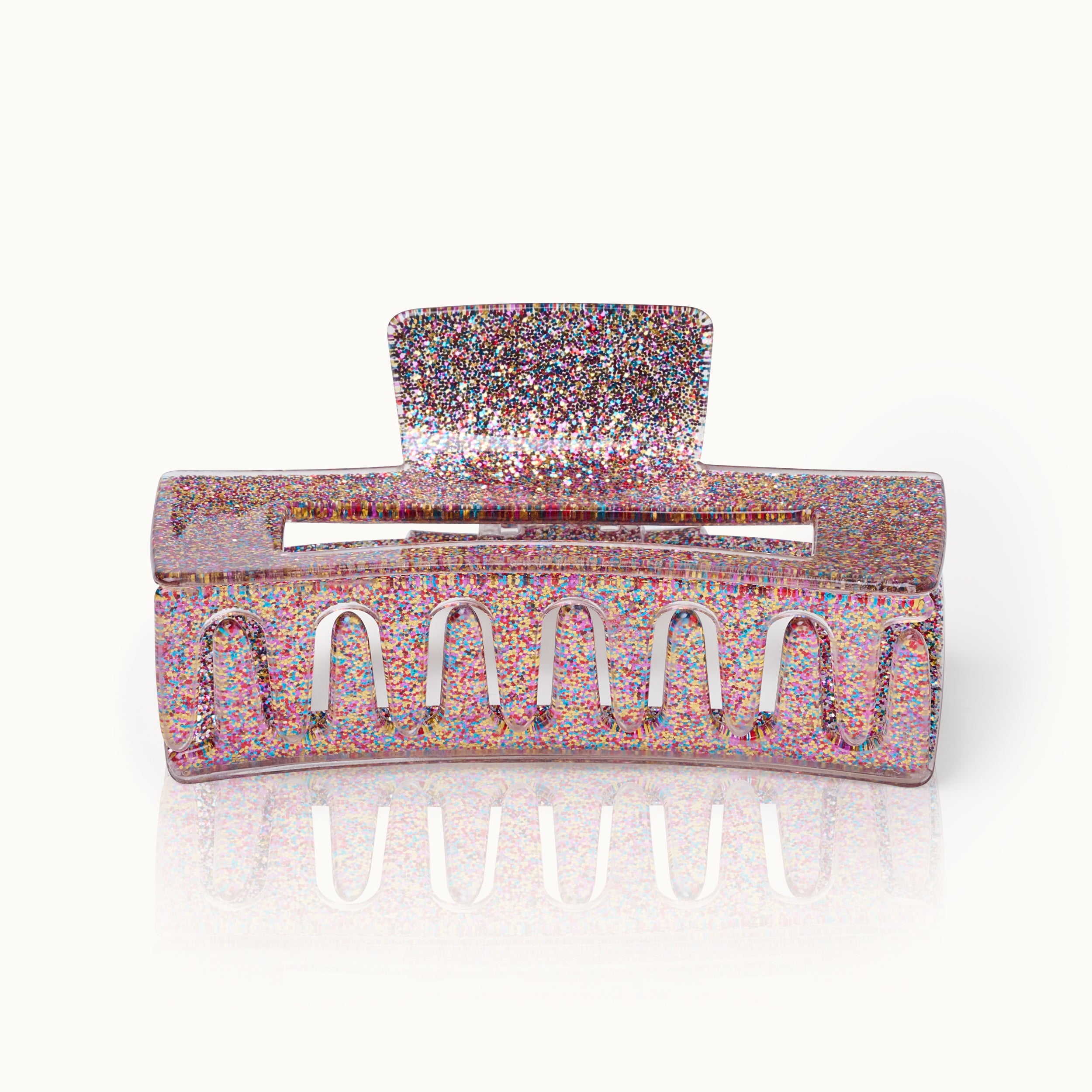 Haarklammer XL Confetti  Glitter