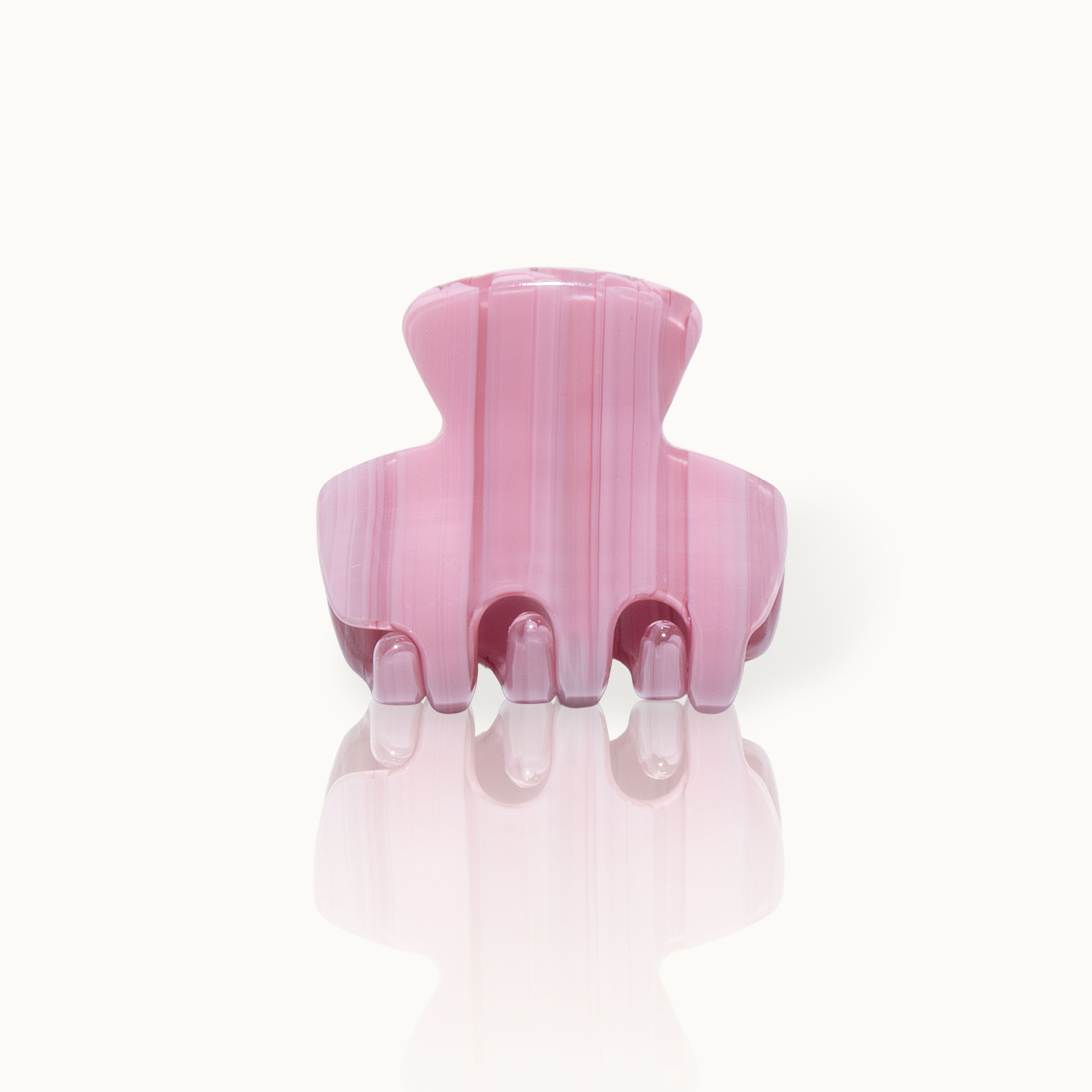 Haarklammer Klein Raspberry Cream