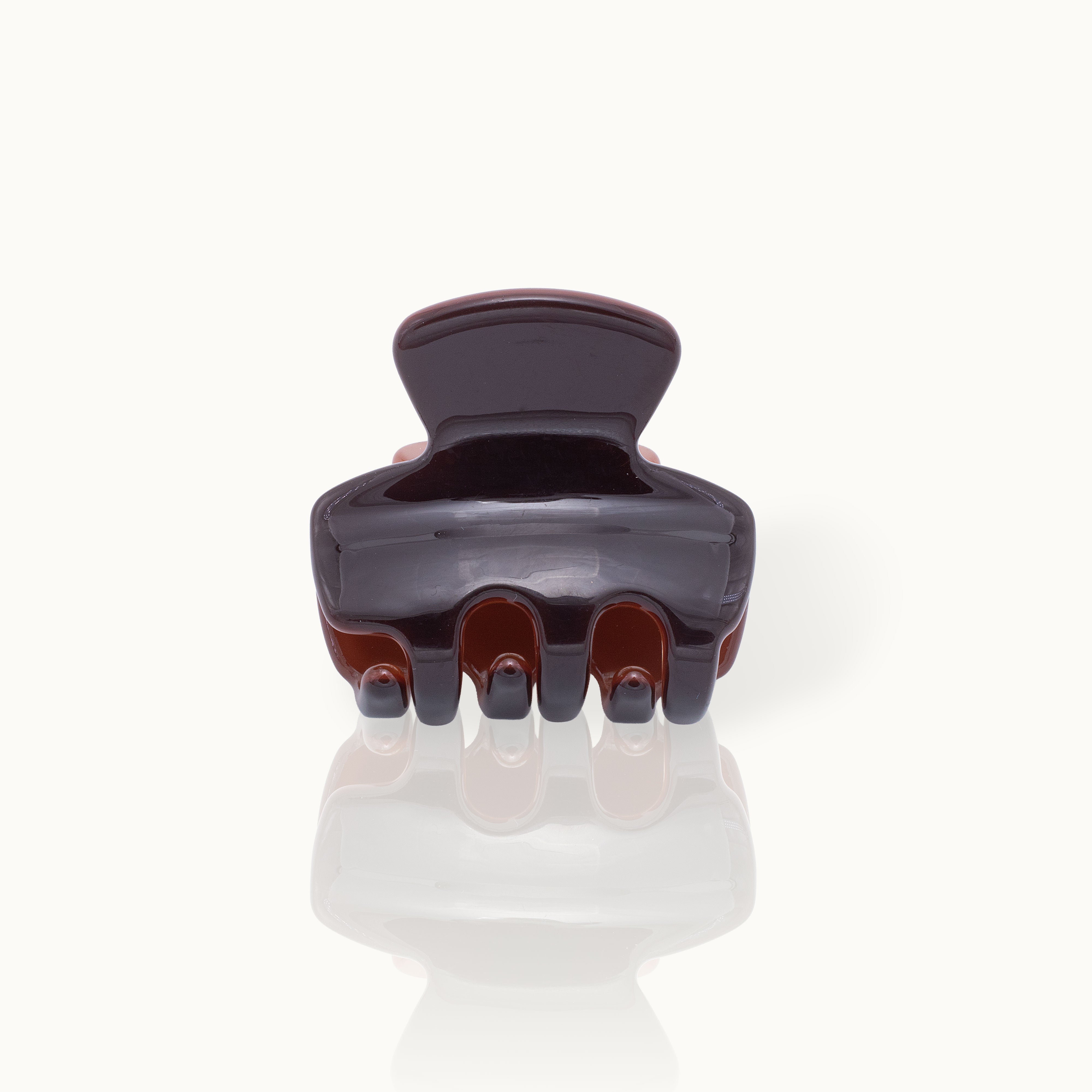 Haarklammer Klein Chocolate