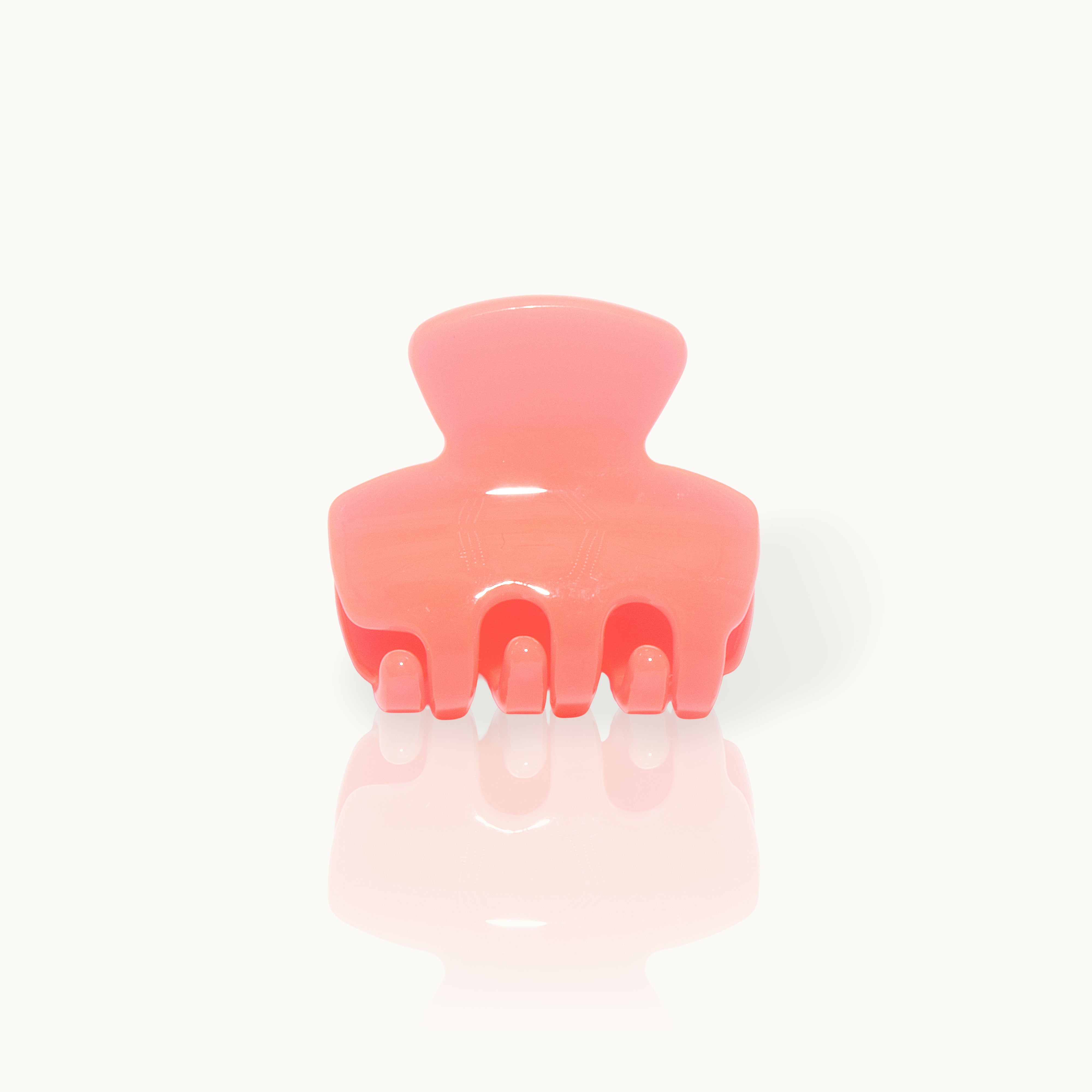 Haarklammer Klein Neon Pink