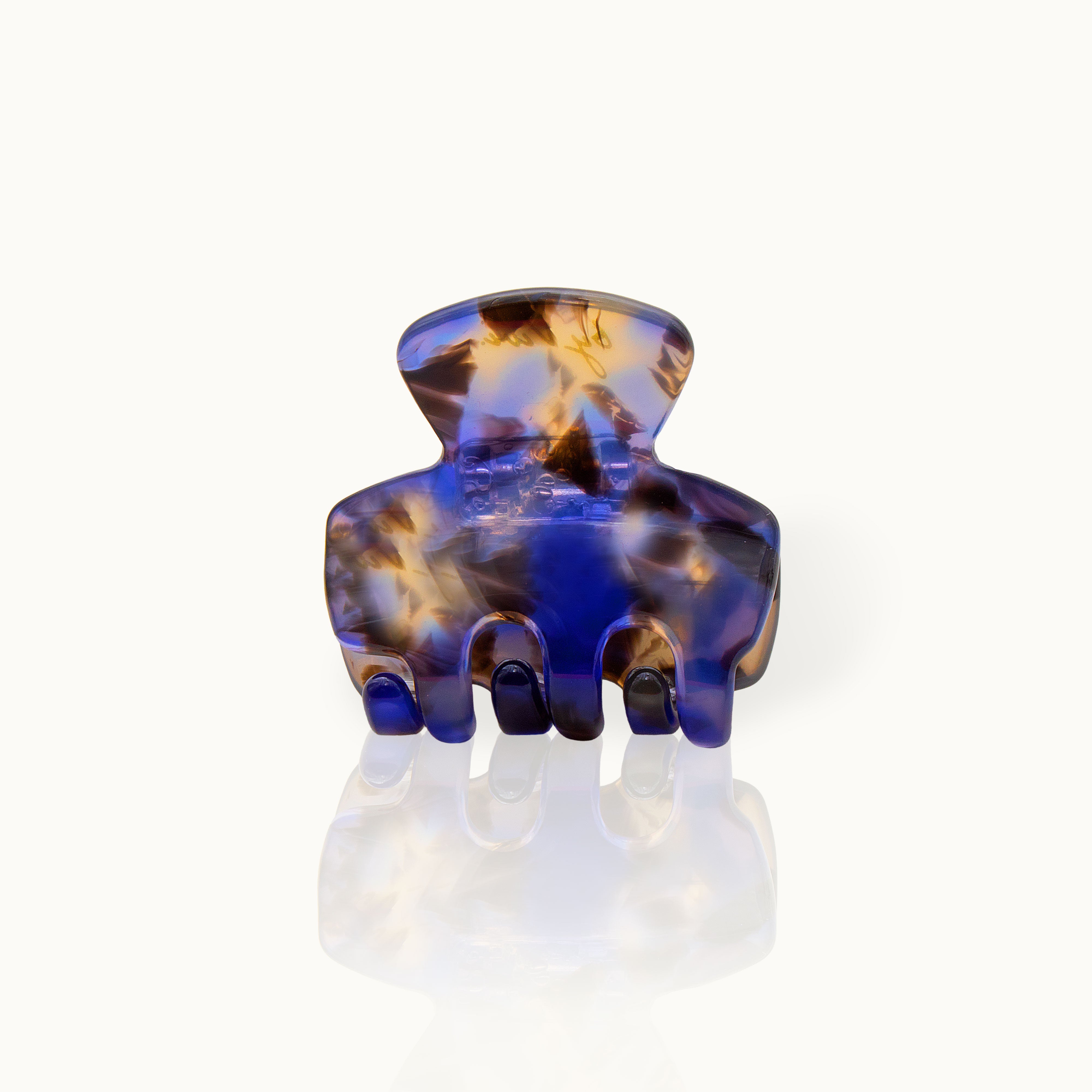 Haarklammer Klein Blue Leo