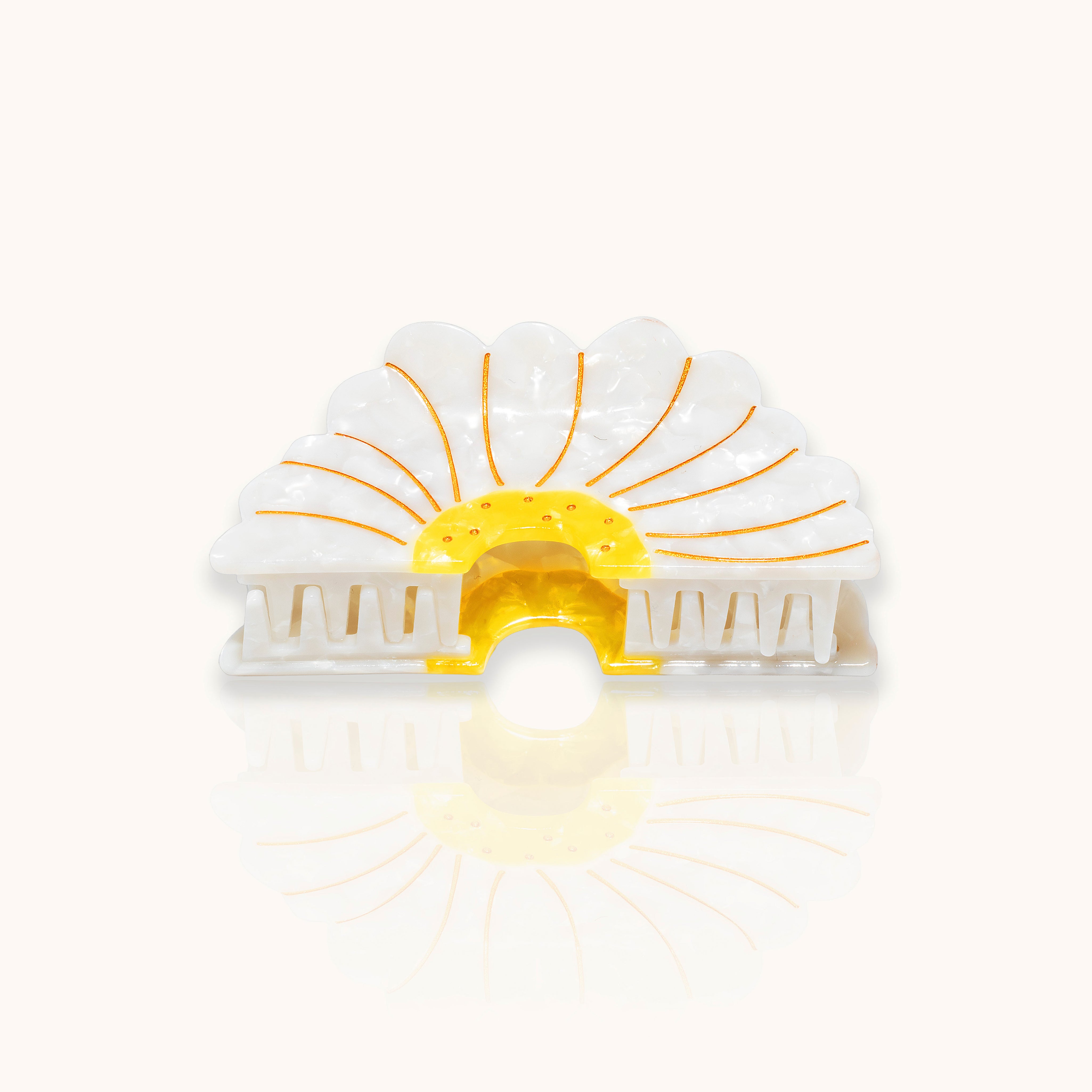 Haarklammer Sonnenblume