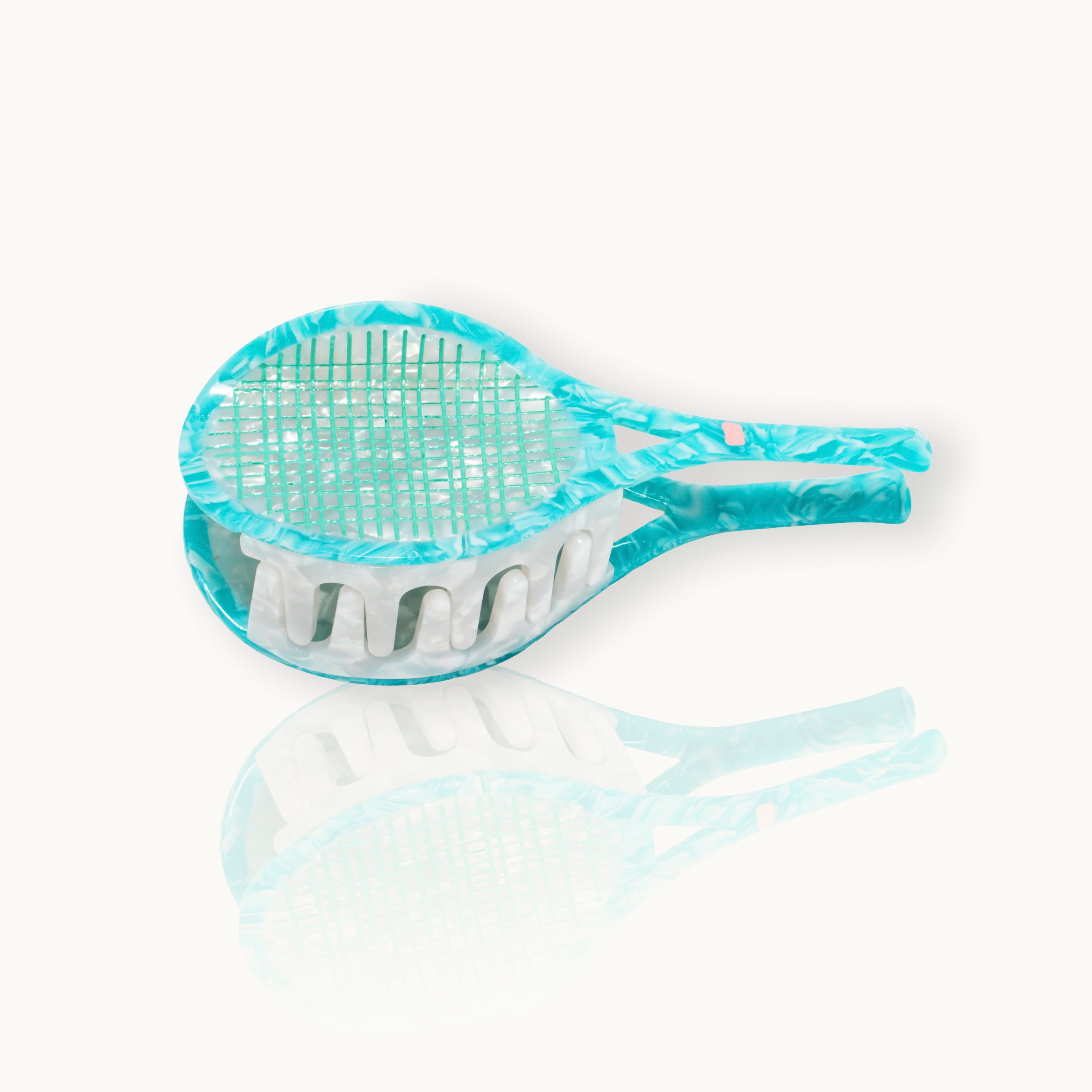 Haarklammer Tennisschläger