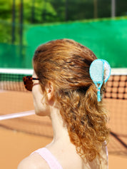 Haarklammer Tennisschläger