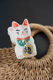 Haarklammer Glückskatze / Maneki-neko