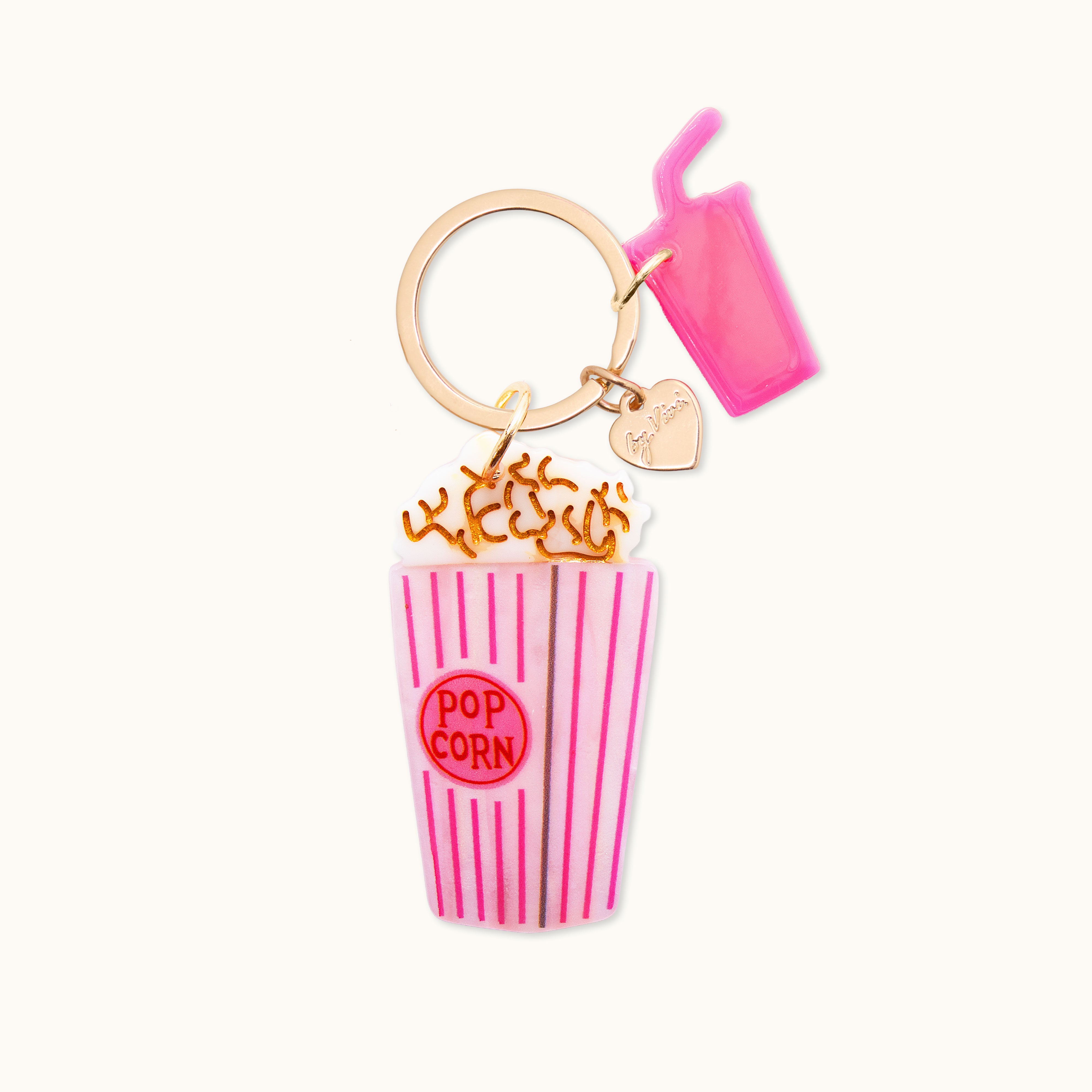 Schlüsselanhänger Popcorn