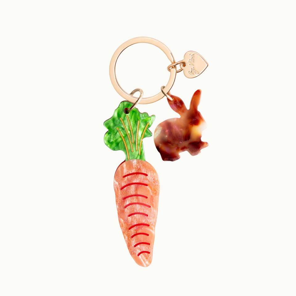 Schlüsselanhänger Karotte