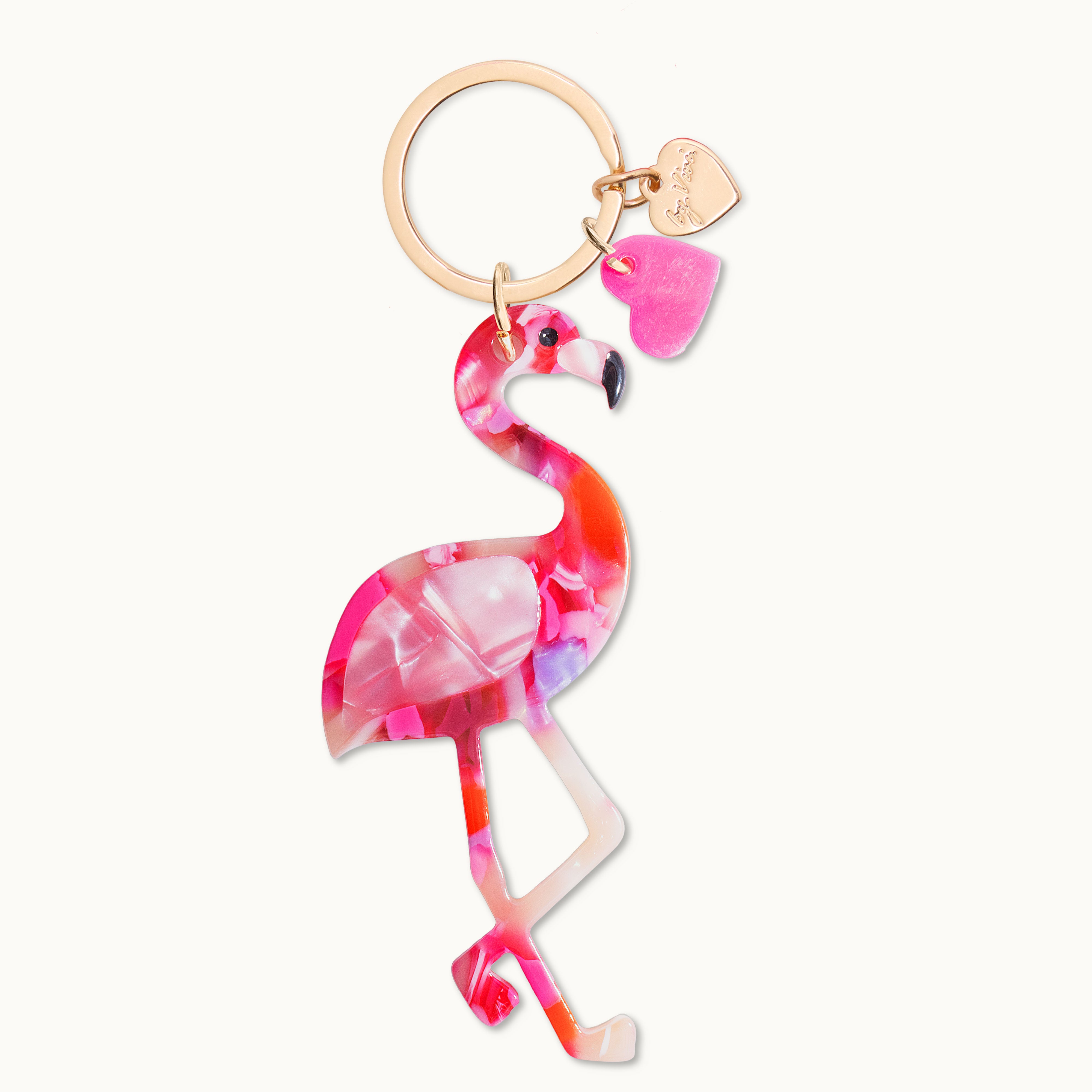 Schlüsselanhänger Flamingo