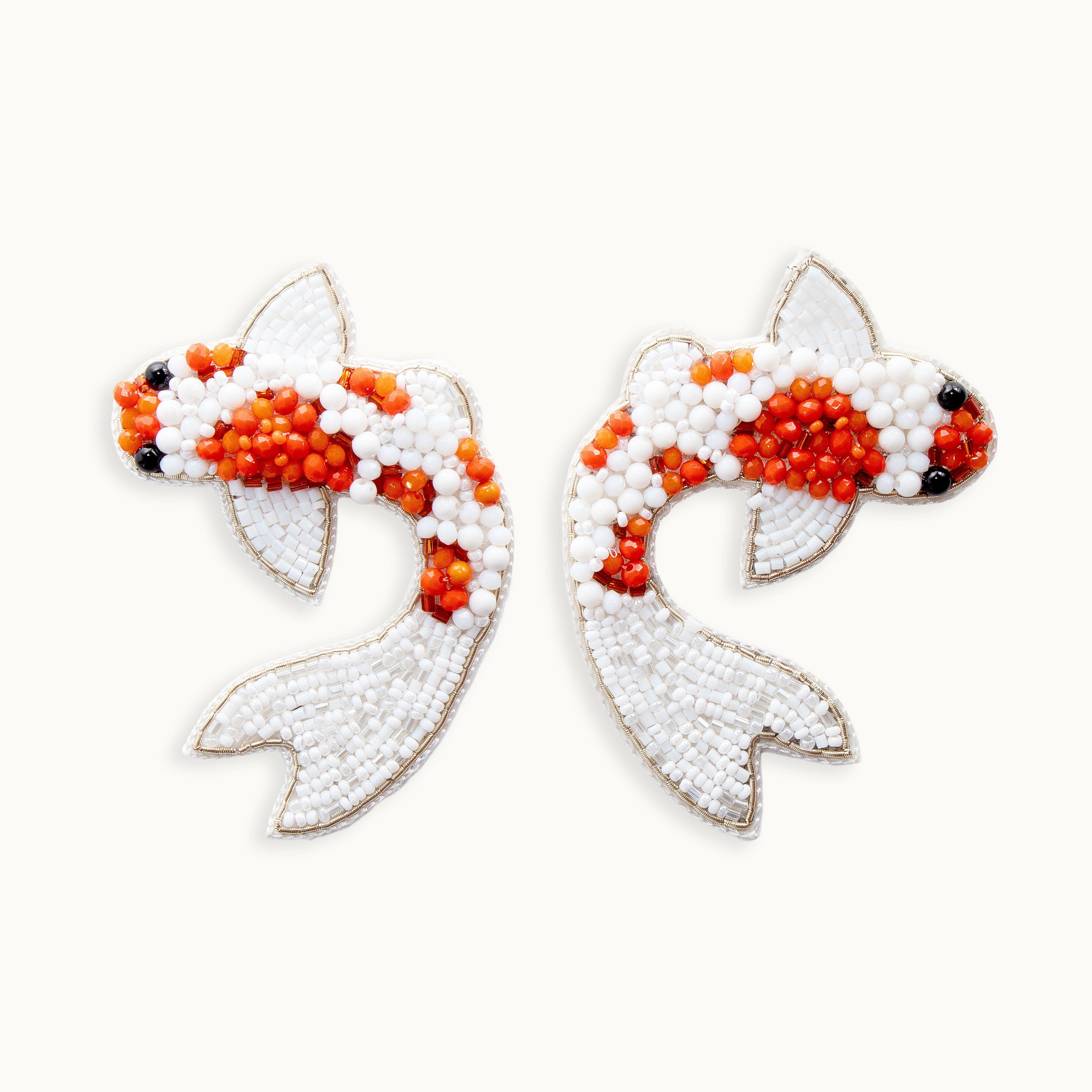 Broschenpaar: Koi