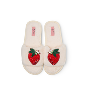 Broschenpaar: Erdbeeren