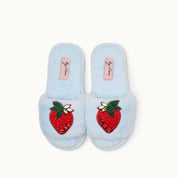 Broschenpaar: Erdbeeren