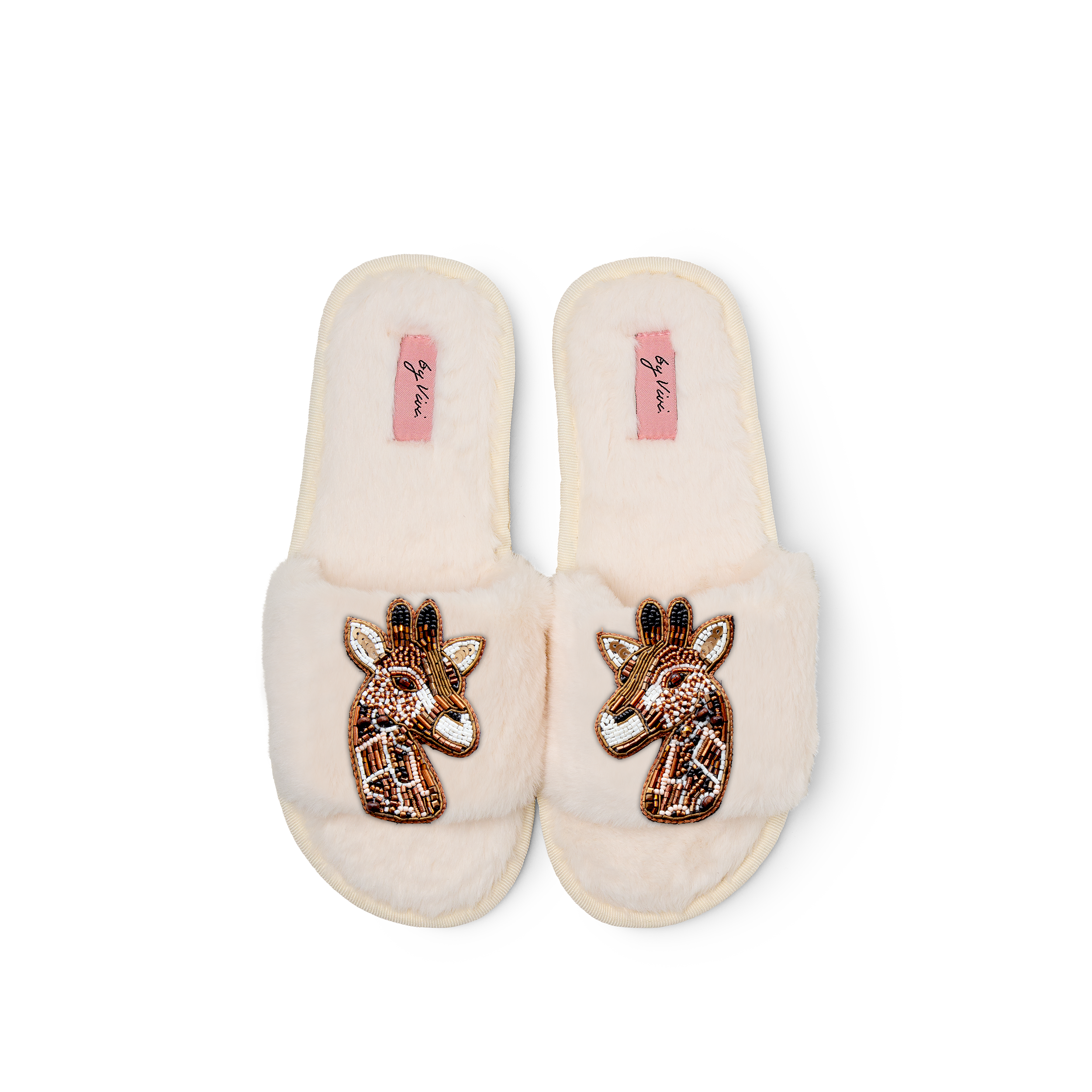 Broschenpaar: Giraffe