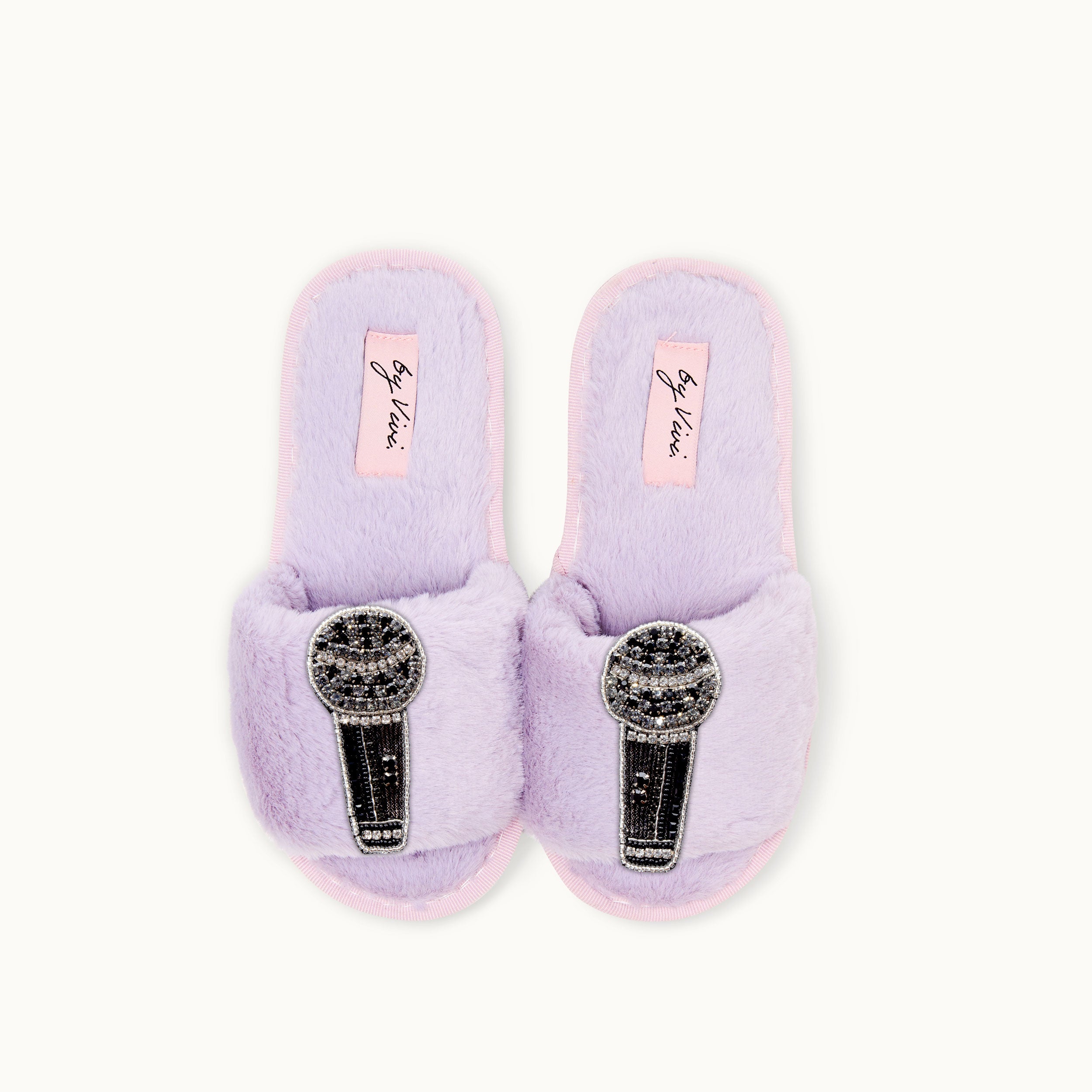 Broschenpaar: Mikrofon