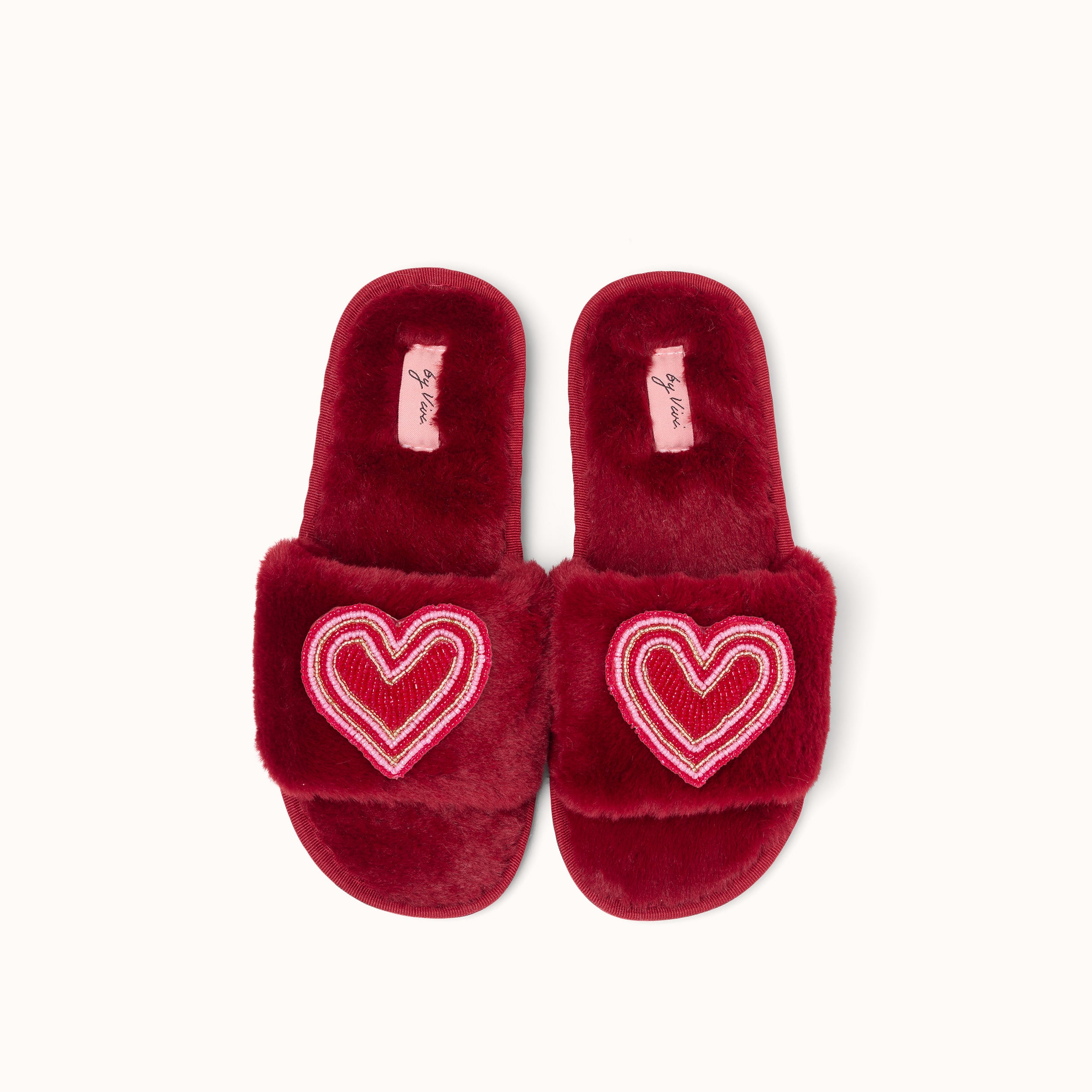 Broschen Rotes Herz
