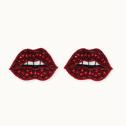 Broschenpaar: Lippen