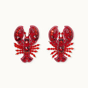 Broschenpaar: Hummer