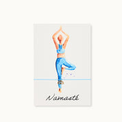 Armband-Karte: Namasté