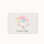 Armband-Karte: Dream Big - Unicorn