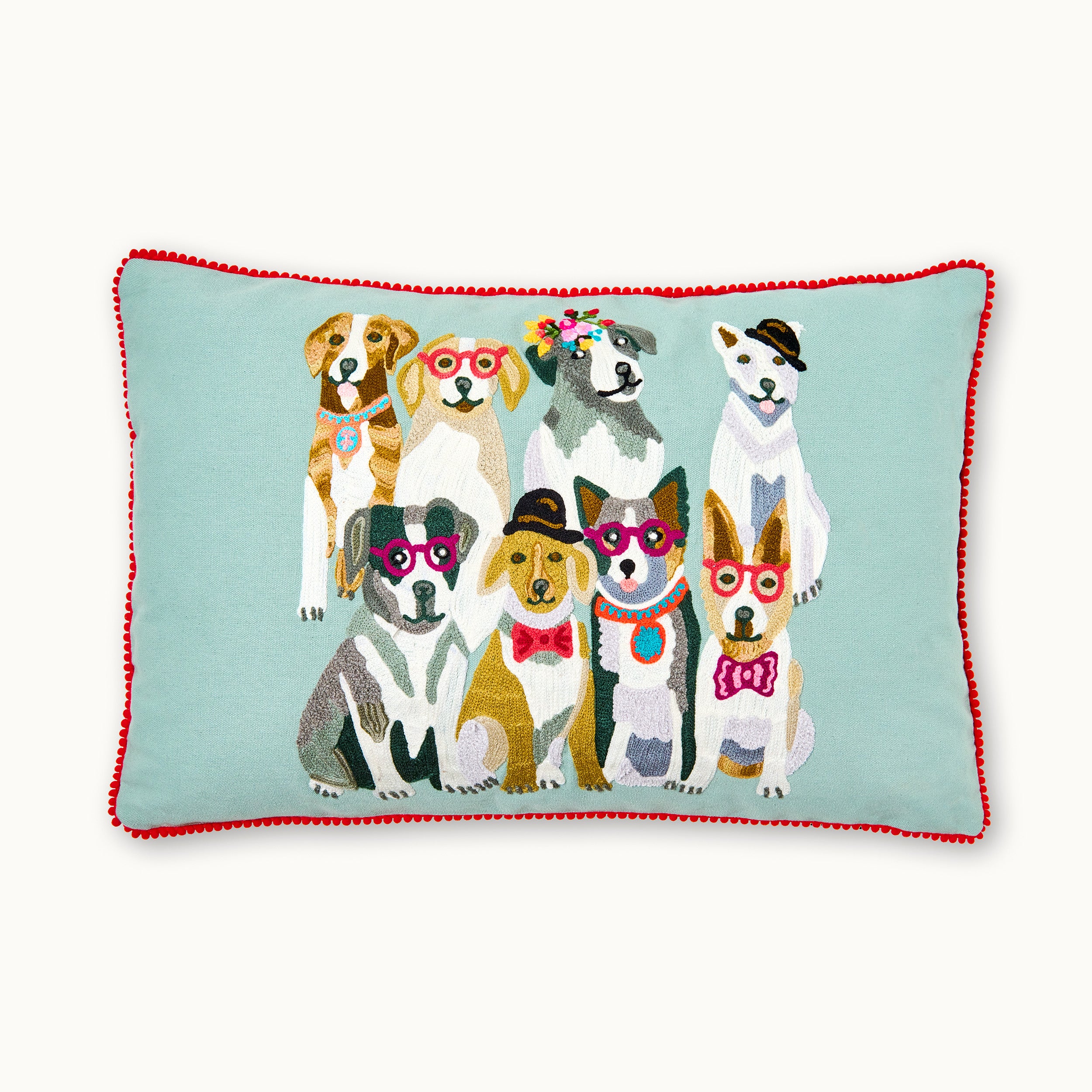 Kissenhülle Hunde