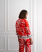 Bluse Loose Cut Kiss Me