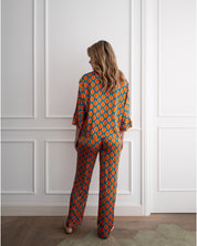 Bluse Loose Cut Dots