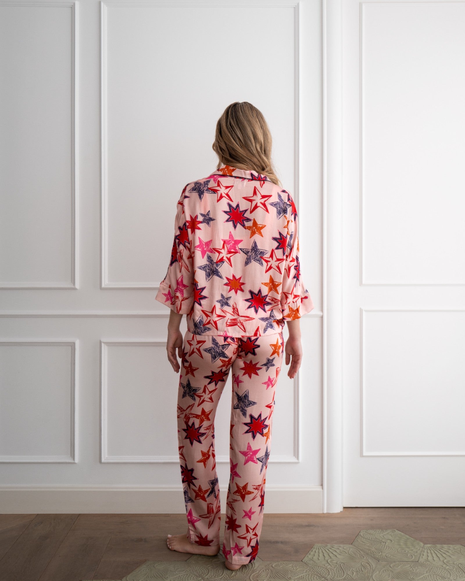 Bluse Loose Cut Stars